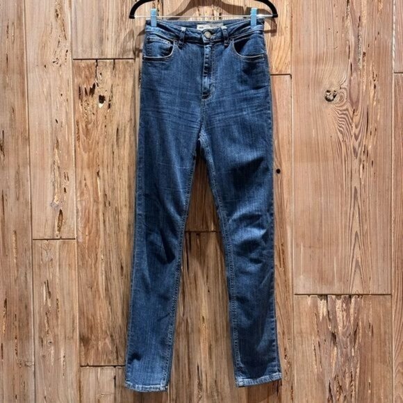 ASOS Denim Jeans Slim Fit Blue 26/34 Classic Style Cotton Blend - Picture 1 of 5